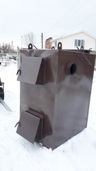 Пиролизный котел воздушного отопления мощностью 50 кВт от производител